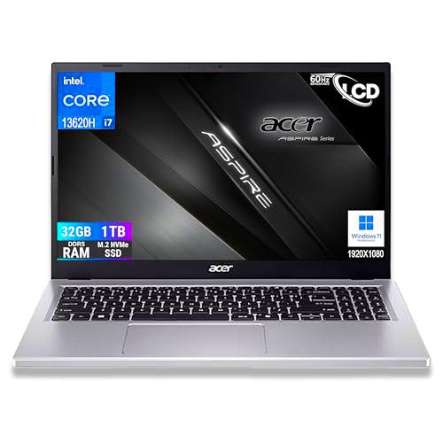 Acer Portátil Aspire Silver Intel Core i7-13620H 13Th Raptor Lake