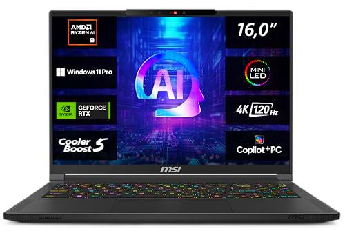 MSI Stealth A16 AI A3XVGG-203-16&quot; UHD 120Hz Display
