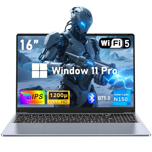 FUNYET Ordenador Portátil 16 Pulgadas, 16 GB de RAM