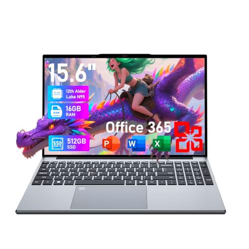 rumlawn 15,6 Inch Laptop 50115 16GB RAM 512GB SSD/1TB-ES (16GB RAM 512GB SSD)