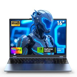 FUNYET Portátil gaming de 16 Pulgadas, Gráficos Discretos GeForce MX350