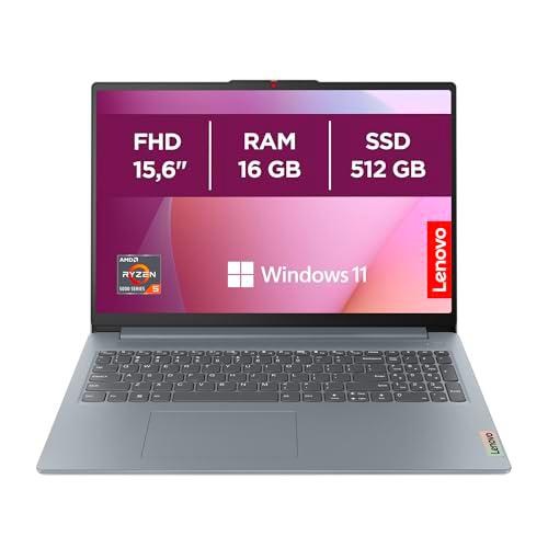Lenovo IdeaPad Slim 3 Gen 8 - Ordenador Portátil 15.6" FHD AMD Ryzen 5 5625U