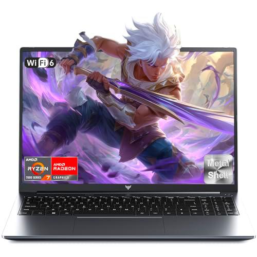 AOC 16.1'' 2025 AI Portátil Gaming con In-Tel Core Ultra 5 125U,DDR5 16GB 1TB SSD Expansión 4TB,Teclado Iluminado,Carcasa de Metal,WiFi 6