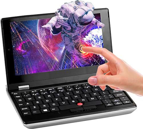 Fsjun Mini portátil 2024, pantalla táctil de 7,0 pulgadas
