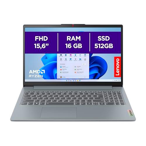 Lenovo IdeaPad Slim 3 Gen 8 - Ordenador Portátil 15.6" FHD AMD Ryzen 5 5625U