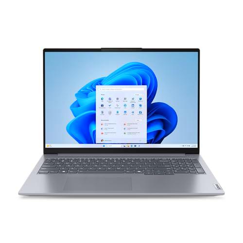 Lenovo Thinkbook 16 - Ordenador Portátil 16” WUXGA (1920x1200) | AMD Ryzen 5 7535HS | 16GB RAM | 512GB SSD | AMD Radeon Graphics | Windows 11 Pro | 1 AÑO ONSITE + ADP | Gris | Teclado QWERTY Español