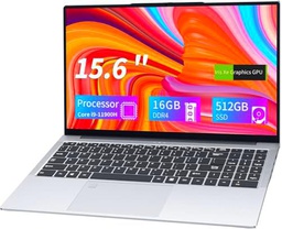 rumlawn 15.6 Inch Core i7 1195G7/Core I9 11900H 16GB RAM,512GB SSD Laptop-ES (Core I9-11900H)