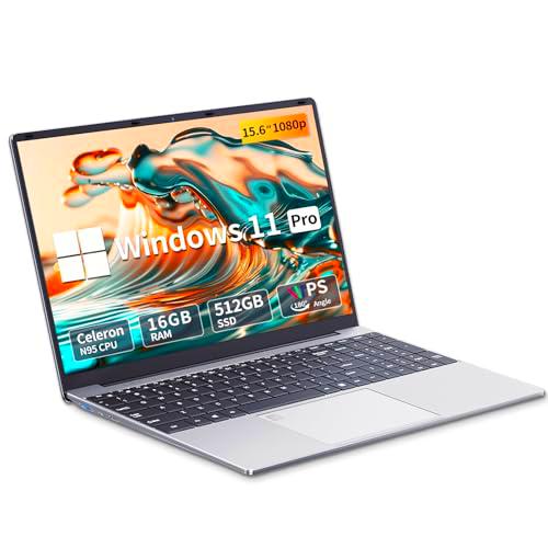 AUKABREX Laptop 15.6 Inch, 16GB RAM 512GB SSD, Core i9-11900H CPU