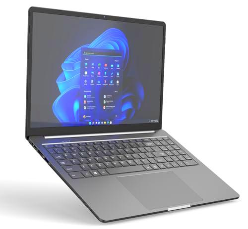 MOMENTPLUS VIE16 16" Ordenador portátil, 16 GB DDR4 512 GB NVMe SSD,PC portátil con Intel N95 Processor (hasta 3,40 GHz)