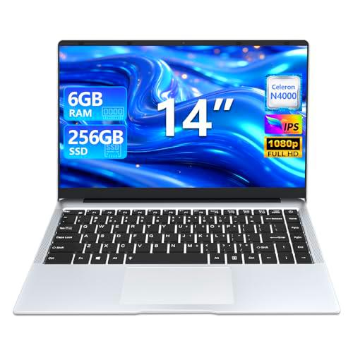 14 Pulgadas Ordenador Portátil Juegos N4000 Procesador