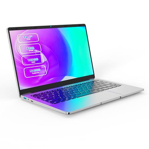 PINSTONE - Ordenador portátil de 14" HD - Procesador de doble núcleo N4000