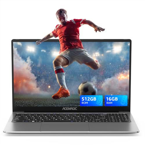 ACEMAGIC Ordenador portátil de 15,6 pulgadas, procesador Quad-Core N-95 de hasta 3,4 GHz (Beat N5095)