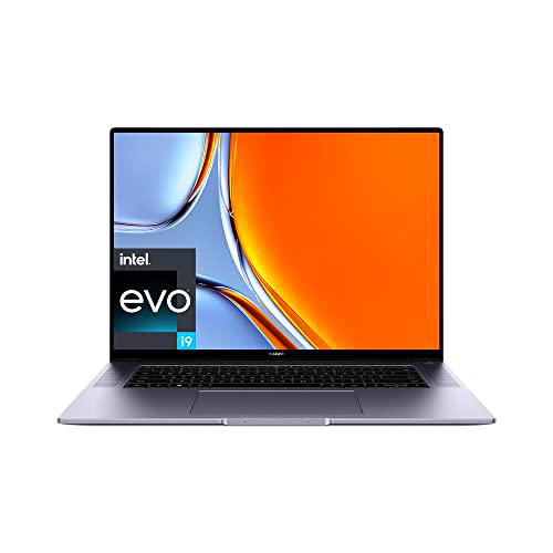 HUAWEI MateBook 16s - Core i9, 16GB+1TB, Win11, Grau 16 Zoll Notebook mit 2.5K True Color Touch Display