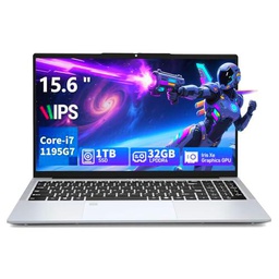 Ordenador Portátil 15.6 Pulgadas con Core i7/Core i9 Procesador-ES (Core i7(32GB RAM 1TB SSD))