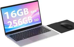 BEYNIVAN PC portátil 15,6 Pulgadas,16 GB DDR4,SSD 512 GB,TF de 1 TB,N95 (hasta 3,4 GHz),Win11,1920 * 1080 FHD,Widevine L1/5G WiFi/USB-C 3.0/HDMI/Teclado Italiano de Membrana.