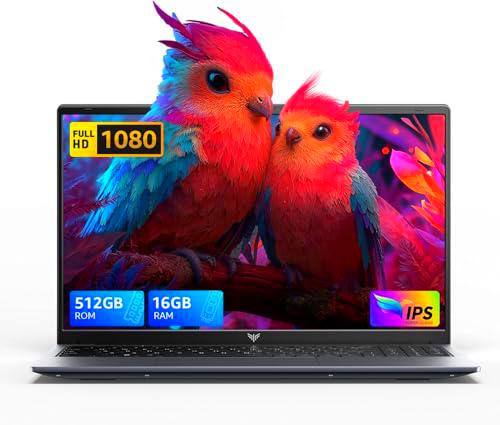 Tivique Ordenador Portátil 15,6" FHD - Procesador Intel Alder Lake-N97 (hasta 3.6GHz)