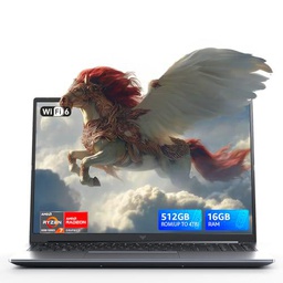 ACEMAGIC - Ordenador portátil para juegos Ryzen 7 6800 H(hasta 4,7 GHz)