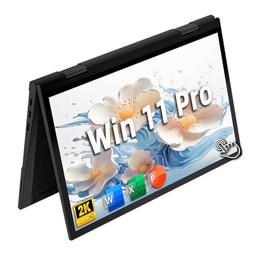 Ordenador portátil convertible 2 en 1, pantalla táctil FHD IPS