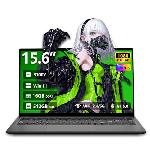 Ordenador Portáti 15,6 Pulgadas con Core i3-8100Y CPU