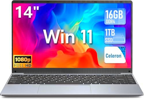 FUNYET 2025 Ordenador Portatil, N5095 (hasta 2,9 GHz)