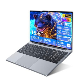 15,6inch Ordenador Portátil, Win 11 PC Portatil 16GB DDR4 512GB SSD