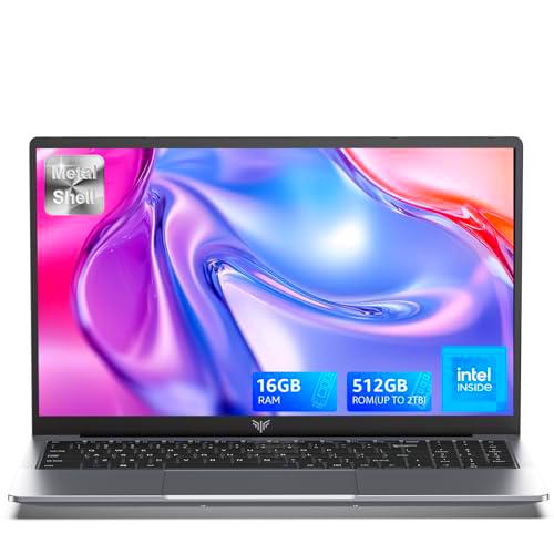 ACEMAGIC 2025 TX15 PC portátil 15,6 Pulgadas Nuevo Procesador N150(hasta 3.6 GHz),DDR4,16 GB RAM 512 GB SSD Expandir 2 TB,3*USB3.2,WiFi,HDMI,Cuerpo metálico