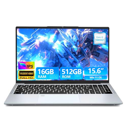 Laptop 15,6 Zoll, Win 11 Pro Notebook Core i3-1005G1