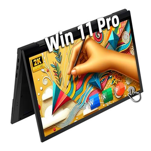 Ordenador portátil convertible 2 en 1, pantalla táctil FHD IPS