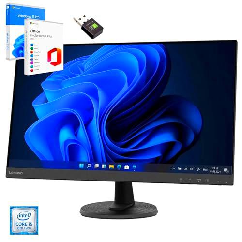 Lenovo Ordenador completo 27 i5 8500 16 GB RAM 1 Tera SSD Win 11 Pro Office 2021 Pro 36 Meses de Garantía -c27-40