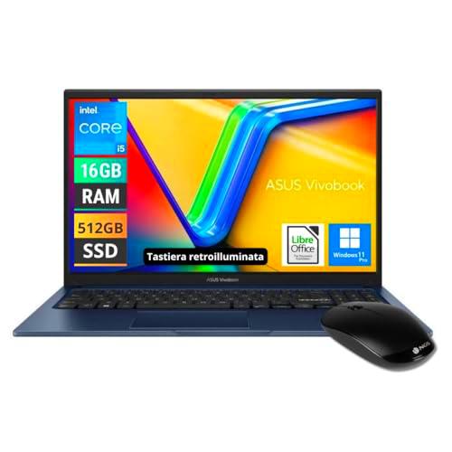 Sus Ordenador portátil Vivobook, PC portátil, CPU Intel i5 13Th 10 Core 4,6 GHz