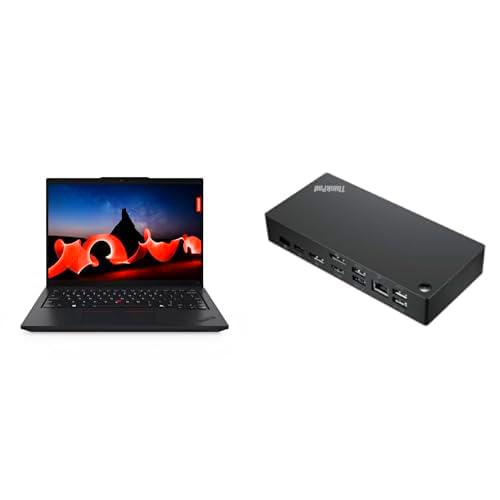 Lenovo Thinkpad L14 Pantalla 14” AMD RYZEN 5 Pro 7535U -16GB-512SSD-SMARTCARD- W11PRO-1 AÑO ONSITE + ADP THINKPAD Universal USB-C Dock ACCS