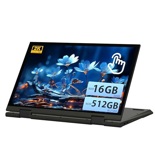 Svikou AozPad PC Portátil Convertible 11 Pulgadas, Ordenador Táctil 2 en 1 FHD