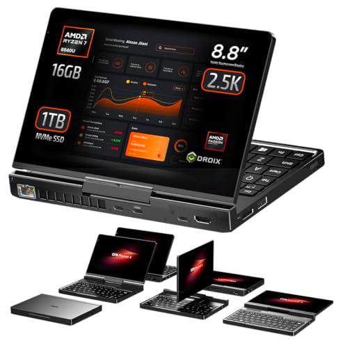 GPD Pocket 4: Miniportátil con CPU AMD Ryzen 7 8840U