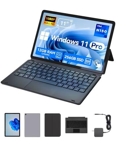 BNCF Laptops 2-en-1 de 11 Pulgadas, PC con Pantalla Táctil Win 11 Compatible con Twin Lake N150