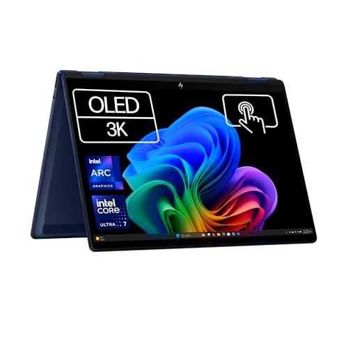 HP Omnibook X Flip - Ordenador portátil Convertible de 14" OLED 3K táctil (Intel Ultra 7-258V EVO
