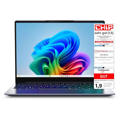 Medion SPRCHRGD14 S1 Elite 62636-14" 2,8K, Snapdragon X Elite X1E-78-100