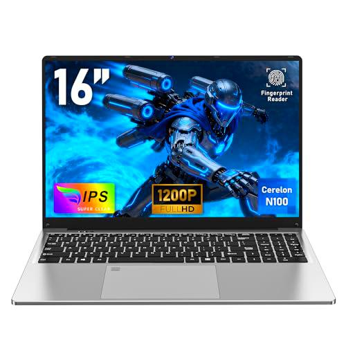 FUNYET Ordenador Portatil 16 Pulgadas, Win 11 Laptop 16 GB de RAM