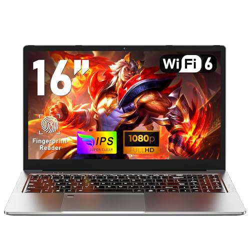 NAIKLULU 16 Pulgadas Pc Gaming Portatil, R7 5825U Procesador (2.0 to 4.5Ghz) Laptop 32GB RAM 1TB SSD Gaming Ordenador Portatil 2025