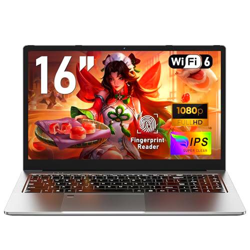 NAIKLULU 16 Pulgadas Pc Gaming Portatil Laptop R7 5825U Procesador (2.0 to 4.5Ghz)