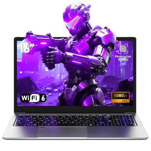 CHIFUYOU Ordenador portátil Gaming 32 GB RAM DDR4 16 Pulgadas