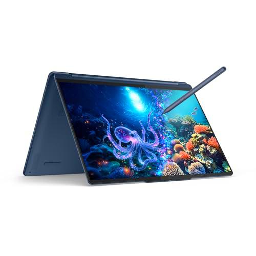 Lenovo Yoga 9 2-in-1 Gen 10 - Aura Edition - Ordenador Portátil AI PC Convertible Táctil OLED 14" 2.8K (Intel Core Ultra 7 258V