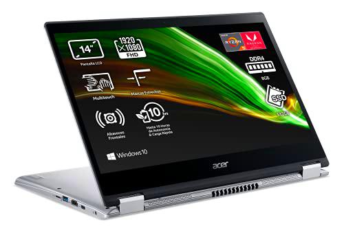 Acer Spin 3 SP314-21-R572 - Ordenador Portátil Táctil 14" Full HD SlimBezel Touch LCD