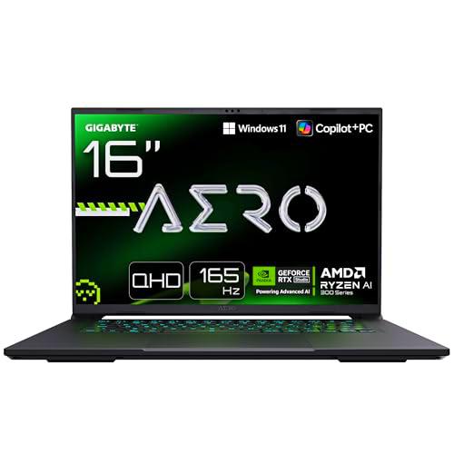 GIGABYTE Aero X16 1VH Gaming - Copilot+ PC, 16“, QHD 165Hz