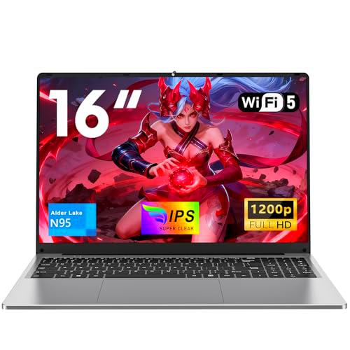 NAIKLULU 16 Pulgadas Ordenador Portatil Processor N95 (1,0 a 3,4GHz)
