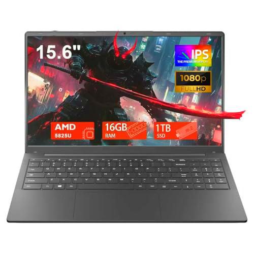 CYCLUS 15,6 Pulgadas Ordenador portátil para Juegos Procesador R7 5825U (2,0 a 4,5 GHz 8C/16T)