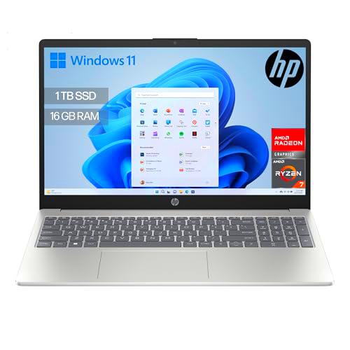 HP 15-fc0242ns - Ordenador portátil de 15.6" FHD (AMD Ryzen 7-7730U