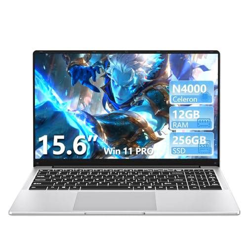 Ordenador Portatil 15,6 Pulgadas,12GB LPDDR4 256GB SSD