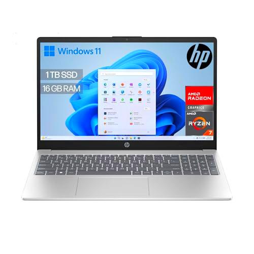 HP 15-fc0245ns - Ordenador portátil de 15.6" FHD (AMD Ryzen 7-7730U