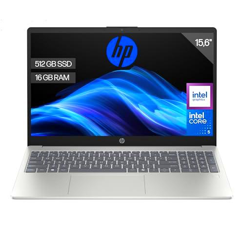 HP 15-fd0404ns - Ordenador portátil de 15.6" FHD (Intel Core 5 120U