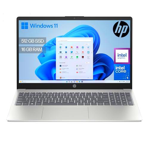 HP 15-fd0403ns - Ordenador portátil de 15.6" FHD (Intel Core 5 120U